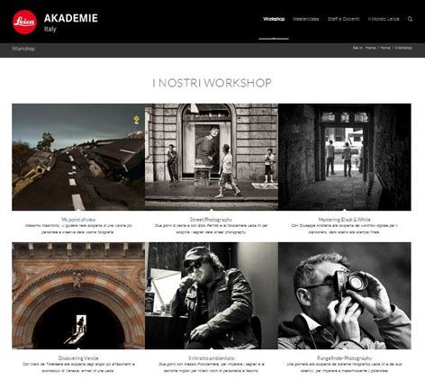 Leica Akademie apre in Italia